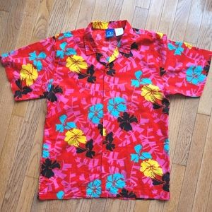 Ocean Pacific OP Hawaiian Button Down